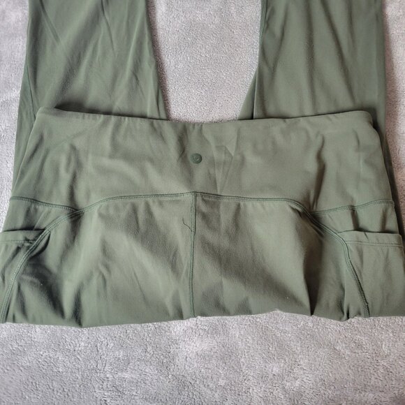 Baleaf Womens Pants 2XL Plus Leggings Capri Pull On Green Activewear GRE8XE - Picture 6 of 8